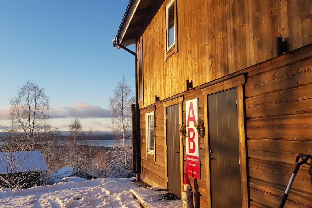Utsikten -Exklusivt Nybyggt Timmerhus -Plintsberg. Tallberg Exterior photo